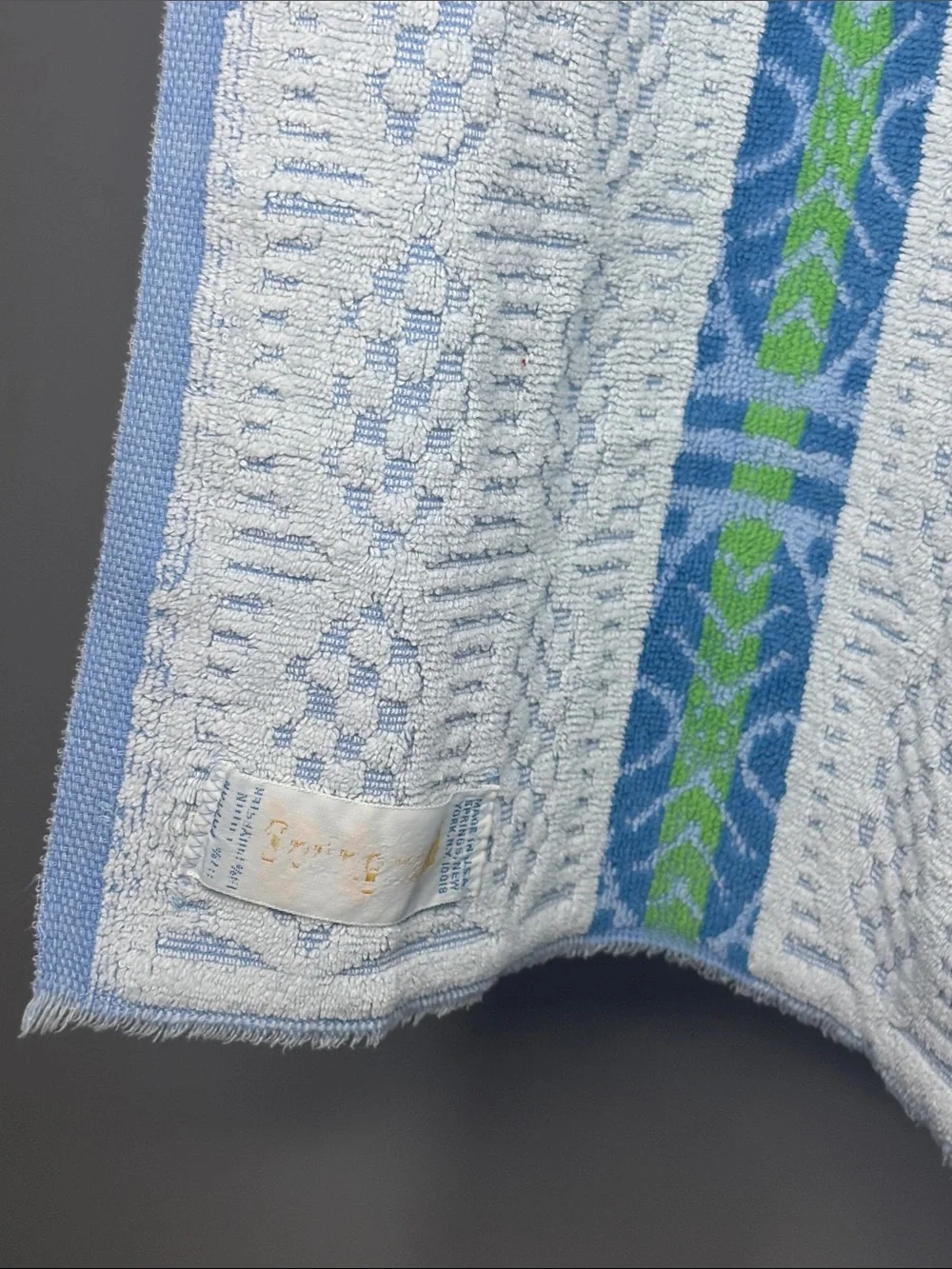 Vintage Springmaid Bath Towel Made in the USA 70’s/80’s
